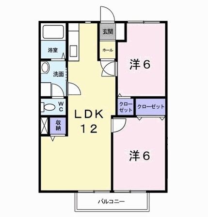 エクセル南野の物件間取画像